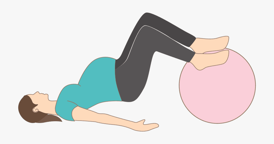 Gym Ball Graphics Pregnant, Transparent Clipart