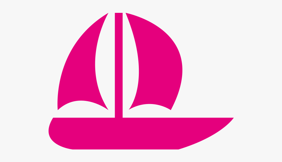 Pink Boat Dryu, Transparent Clipart