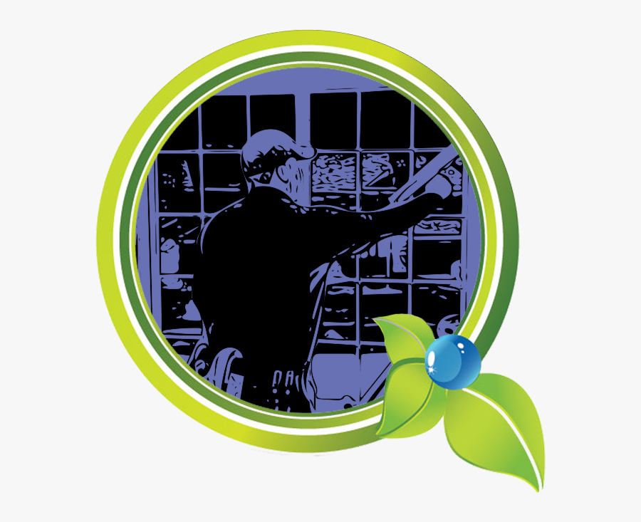 Services Circle Window Cleaning3 - Graphic Design, Transparent Clipart