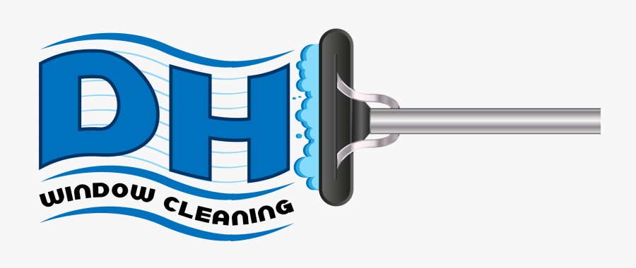 Window Cleaning Logo Blue, Transparent Clipart