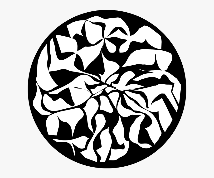 Apollo Modern Leavesglass Gobo Sr-0010 Clipart , Png, Transparent Clipart