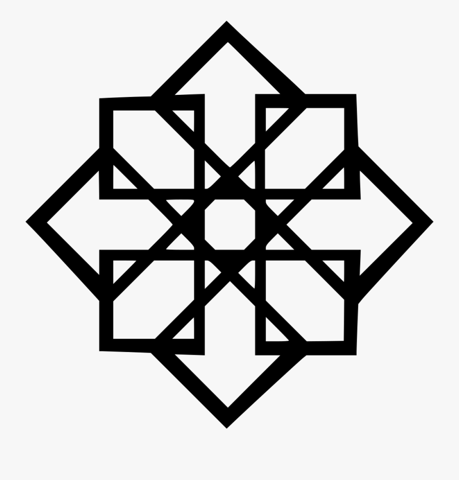 Clip Art Complex Lines Svg Png - East London Mosque Logo, Transparent Clipart
