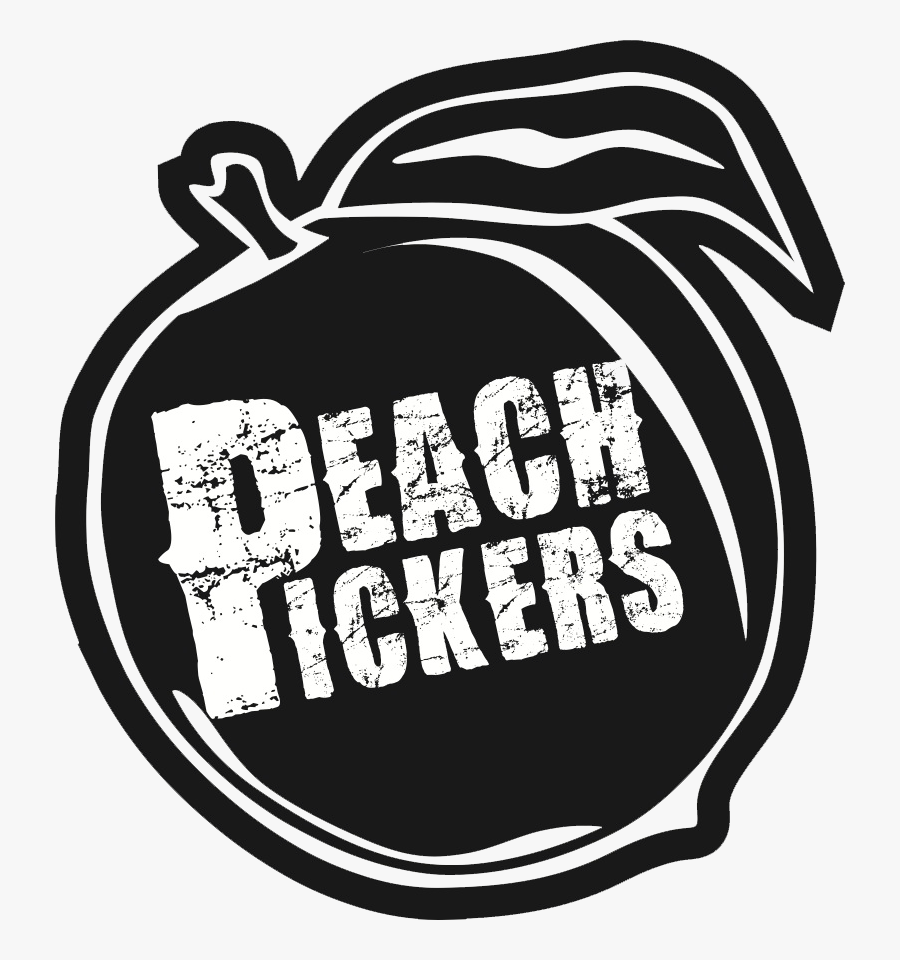Peach Pickers Logo, Transparent Clipart