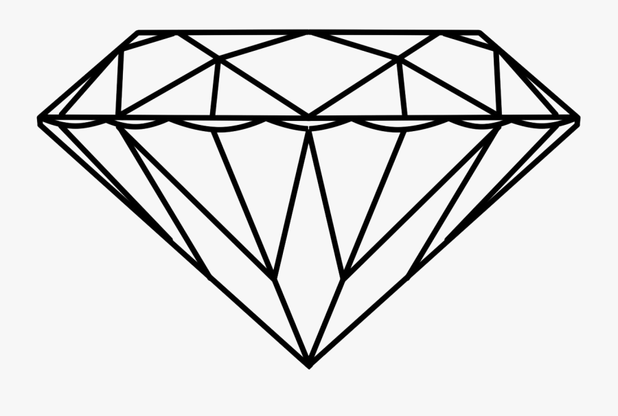 Diamond Icon - Transparent Background Diamond Clipart, Transparent Clipart