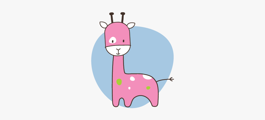 Draw A Cute Giraffe, Transparent Clipart