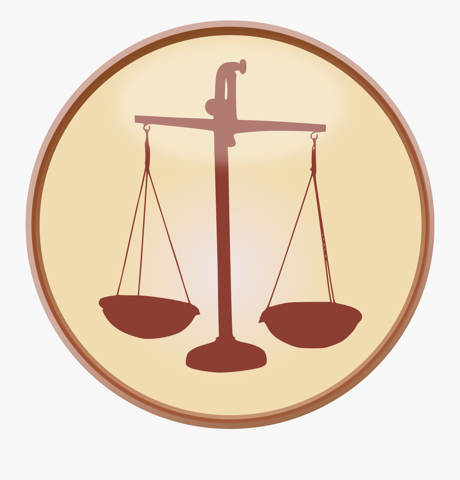 Scales Star Sign, Transparent Clipart