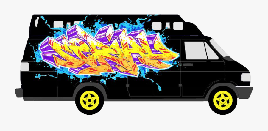 Compact Van, Transparent Clipart