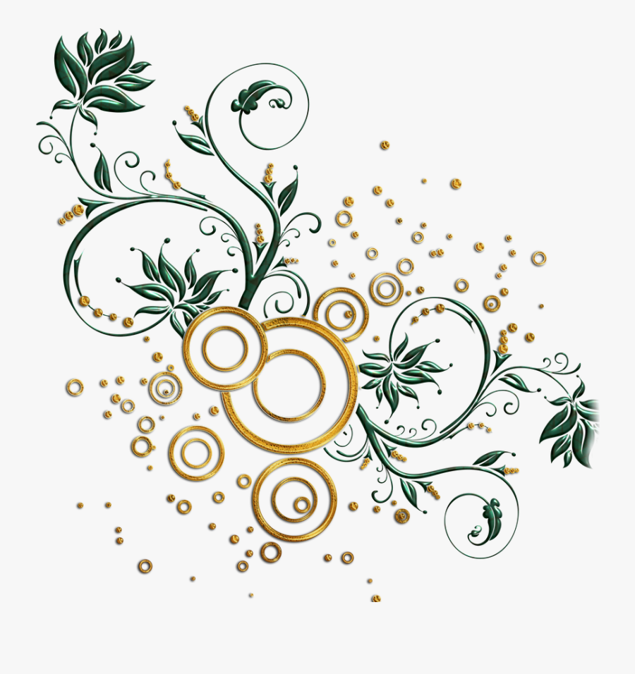 #freetoedit #ivy #dessin #design #border #floral #leafs - Flower Leaves Png Background, Transparent Clipart