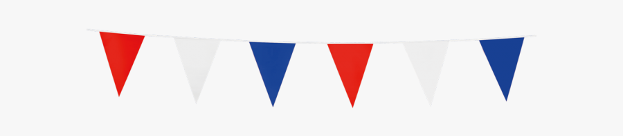 Bunting Pe 3m - Red White Blue Flags Png, Transparent Clipart