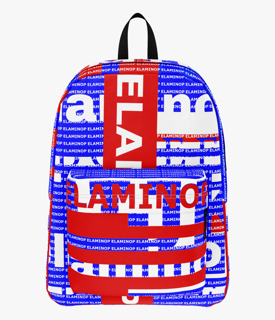 Red White And Blue Bookbag Dope, Transparent Clipart