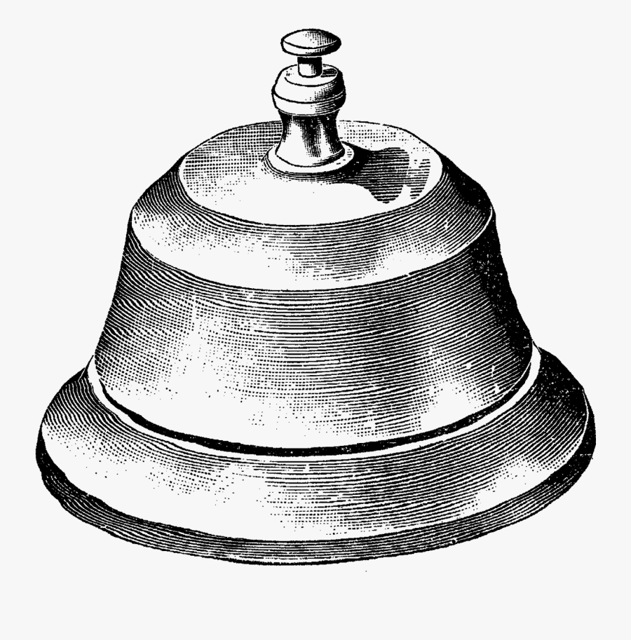 Bell Vintage Image - Bell Vintage Illustration, Transparent Clipart