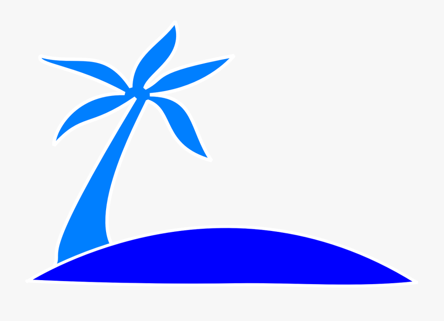 Island Palm Fronds Free Picture - Pulau Png, Transparent Clipart