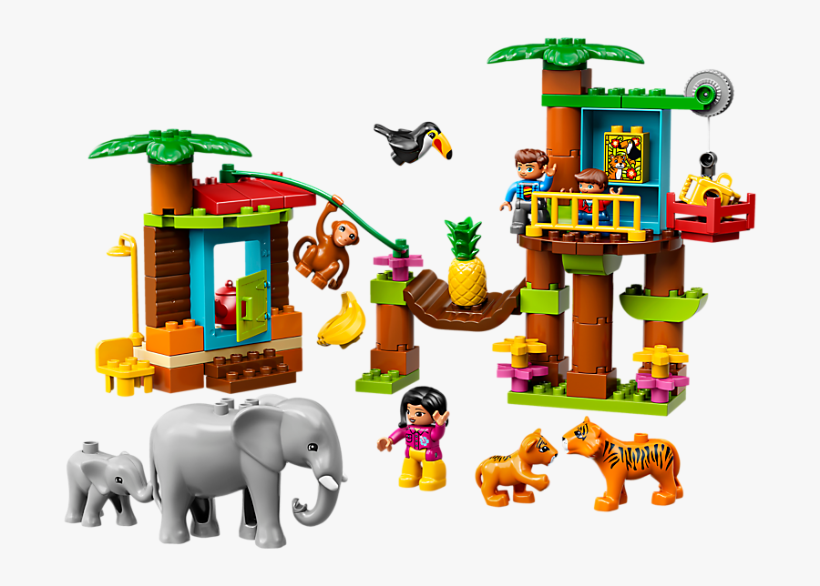 Lego Duplo Tropical Island, Transparent Clipart