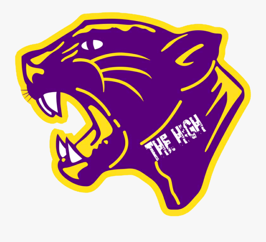 School Logo - Camden High School Panther, Transparent Clipart