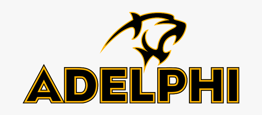Panther Wordmark - Full Color - Adelphi Athletics Logo, Transparent Clipart