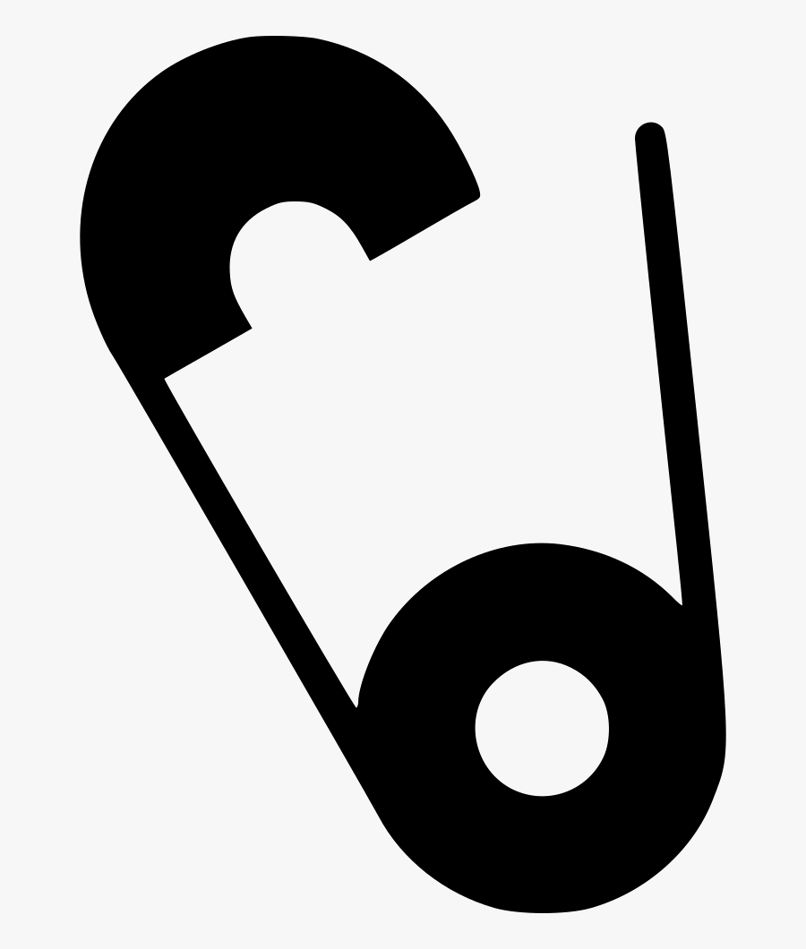 Safety Needle Pin Diaper Cloths Fabric Closed Svg Png - Portable Network Graphics, Transparent Clipart