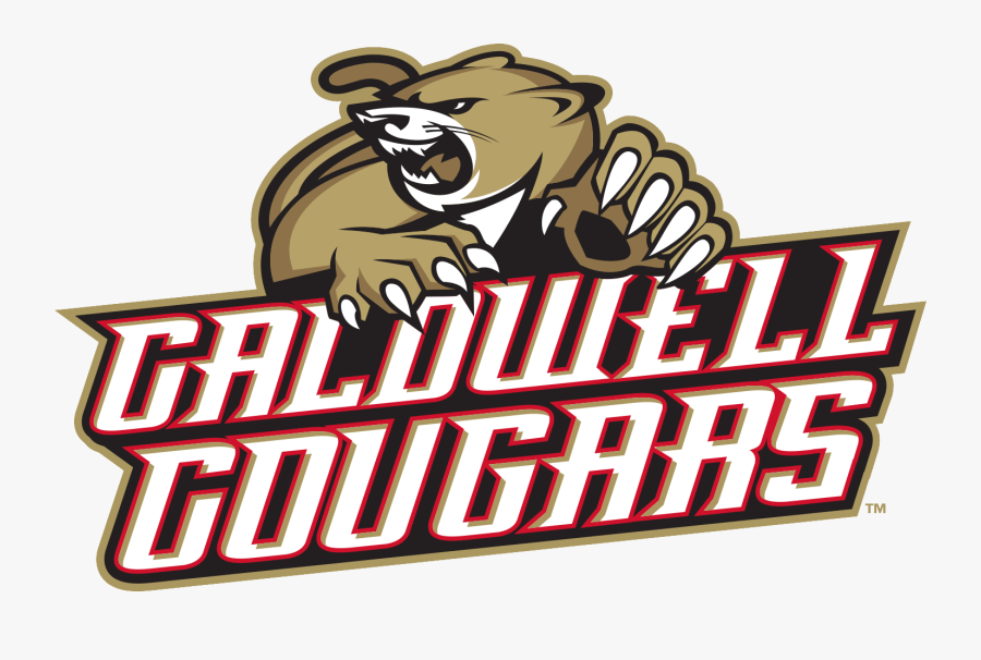 Graphical Representation Of Logo Caldwell Cougars - Caldwell University, Transparent Clipart