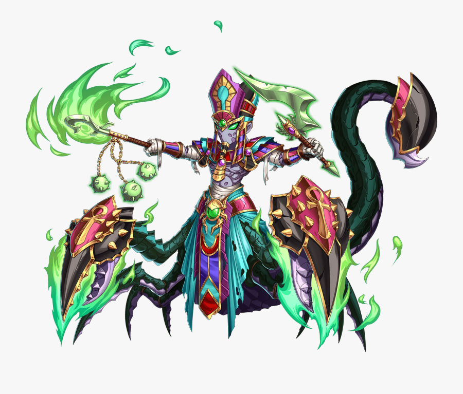 Unit Ills Thum - Anubis Brave Frontier, Transparent Clipart