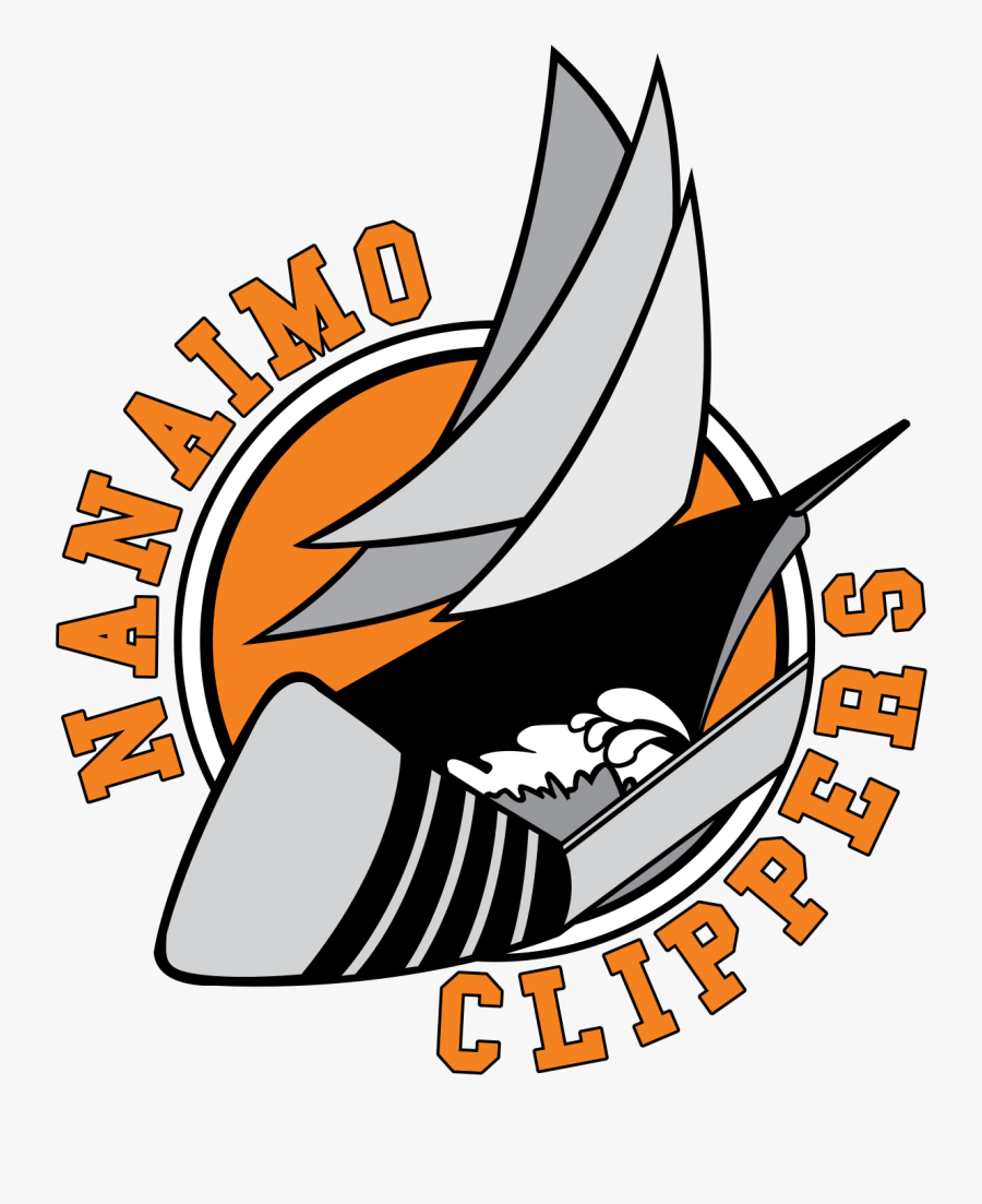 Ship Svg Clipper - Nanaimo Clippers Logo, Transparent Clipart