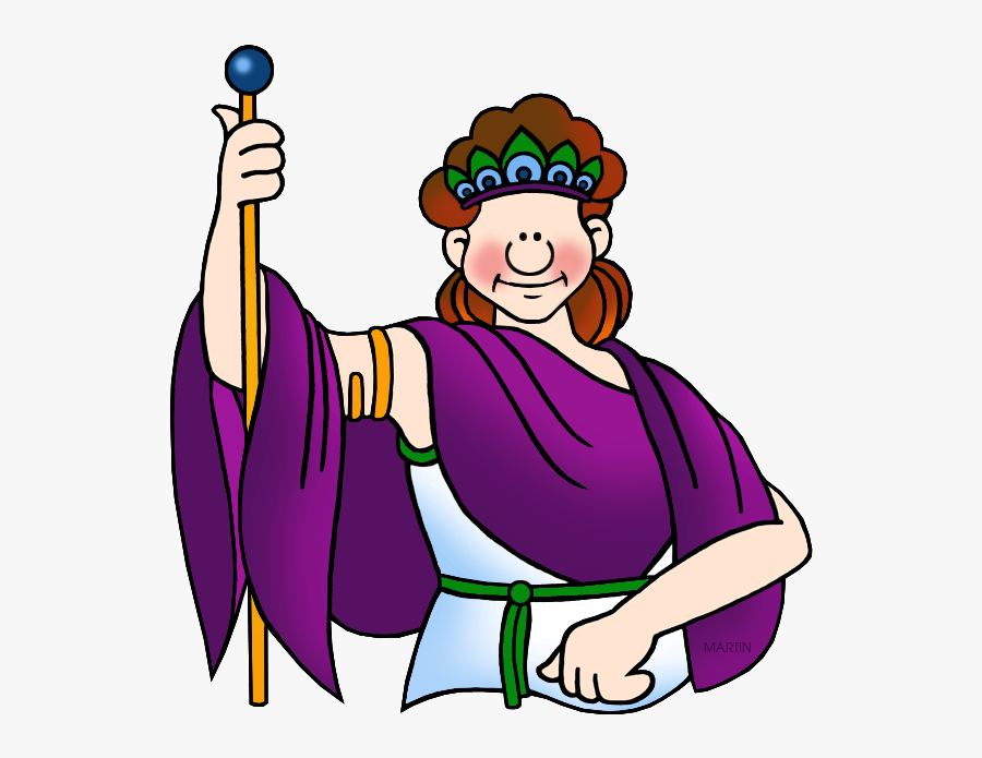 Hera / Juno - Roman Gods Juno, Transparent Clipart
