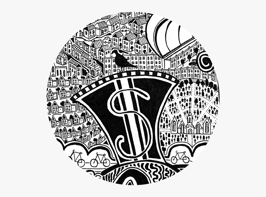 London Map Detail8 Circle Fuller - Illustration, Transparent Clipart