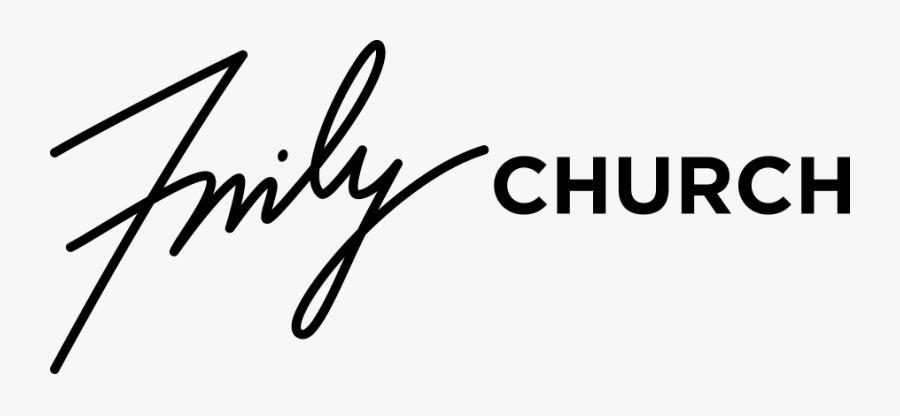 Family Church Youth Basketball - Calligraphy, Transparent Clipart
