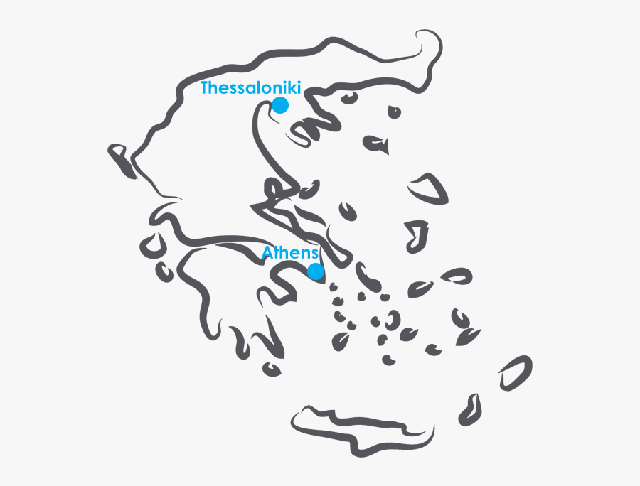 Greece Map Clipart, Transparent Clipart