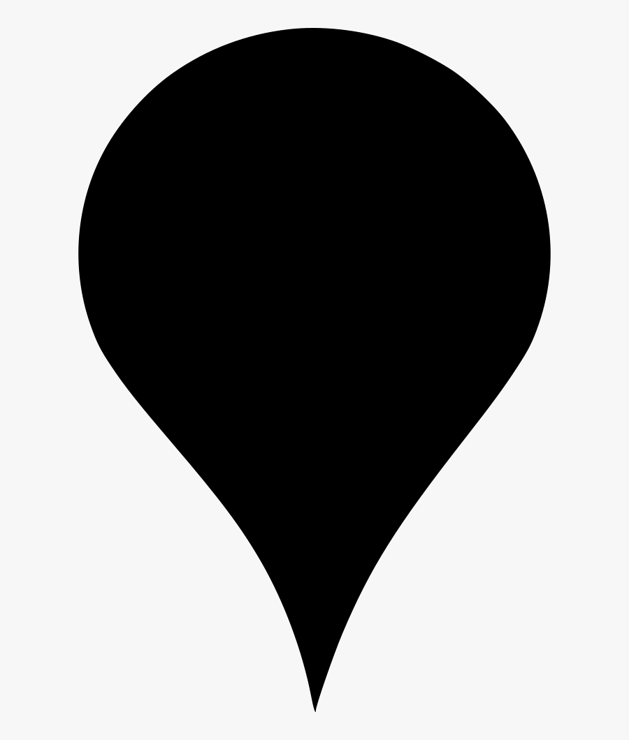 Transparent Pointer Clipart - Black Air Balloon Vector, Transparent Clipart
