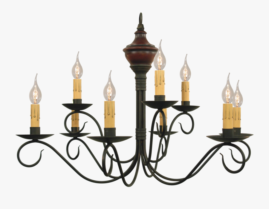 Katie"s Handcrafted Lighting Washington Wood 2-tier - Primitive Decor, Transparent Clipart