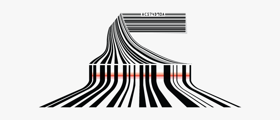 Barcode Illustration - Illustration, Transparent Clipart