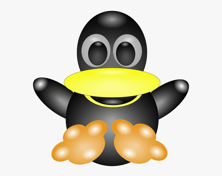 Free Vector Pengu 1 The First One Clip Art - Pengu, Transparent Clipart