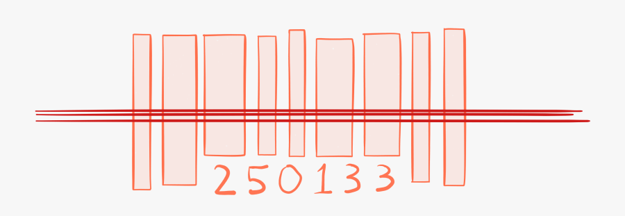Barcode Being Scanned By Price Scanner - Art, Transparent Clipart
