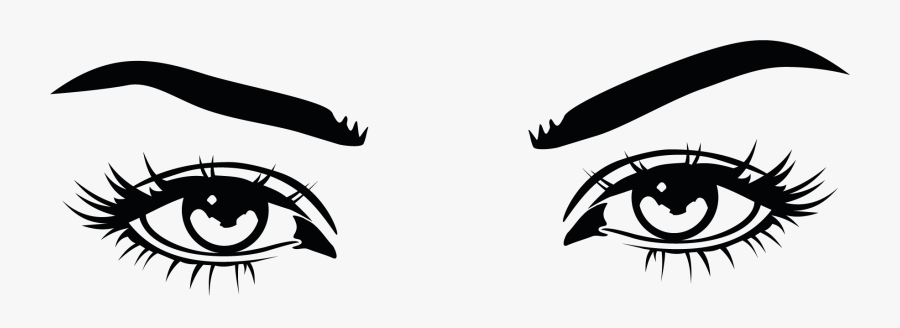 على ماذا تدل الحواجب الكثيفة والقصيرة, Transparent Clipart