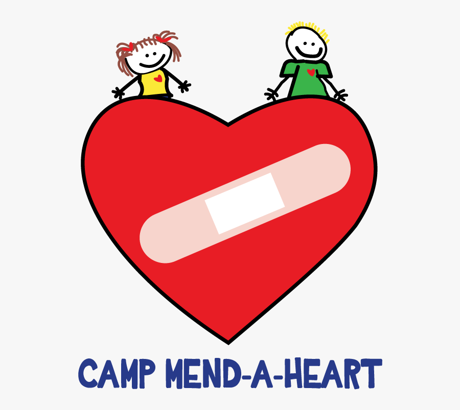 Camp Mend A Heart Logo 2016 Web - Heart, Transparent Clipart