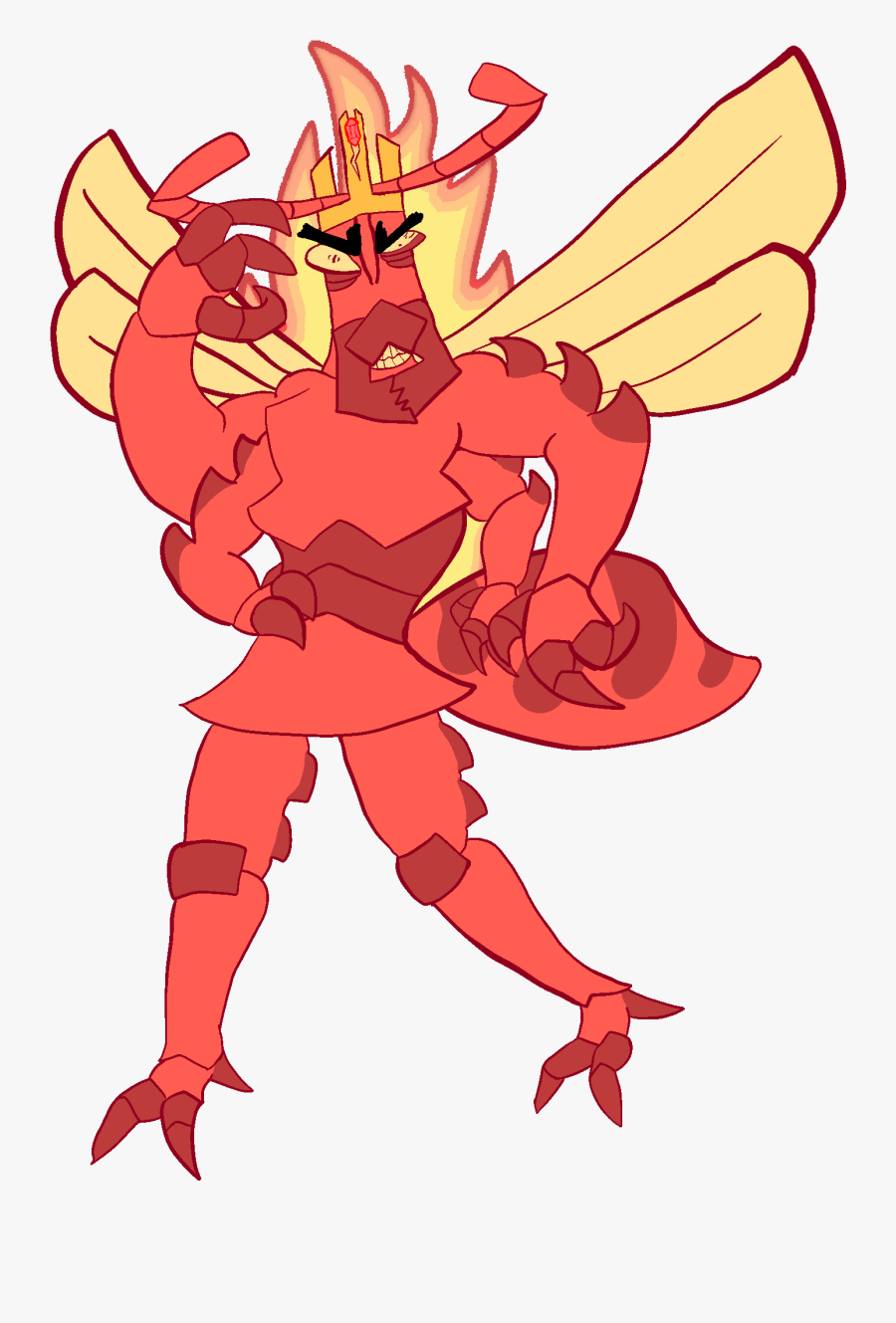 Wow Queen Weasyl Bugs - Cartoon, Transparent Clipart