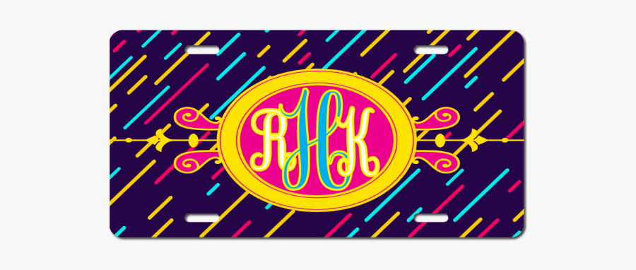 Custom License Plate Tag - Graphic Design, Transparent Clipart