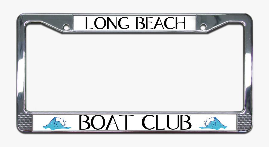 Boat Club License Plate Frame - Firefly License Plate Frame, Transparent Clipart