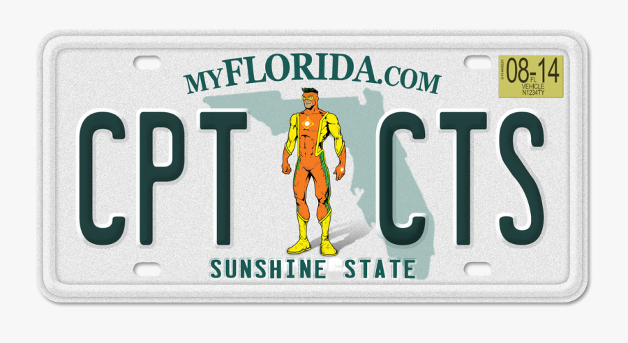 Picture - Guy Harvey License Plates Florida, Transparent Clipart