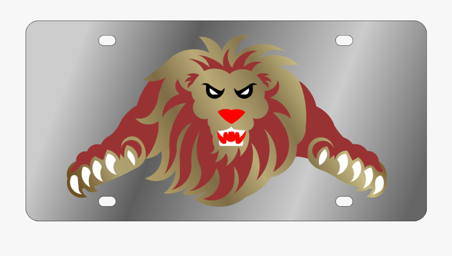 Lifestyle - Ss Plate - Lion - Illustration, Transparent Clipart