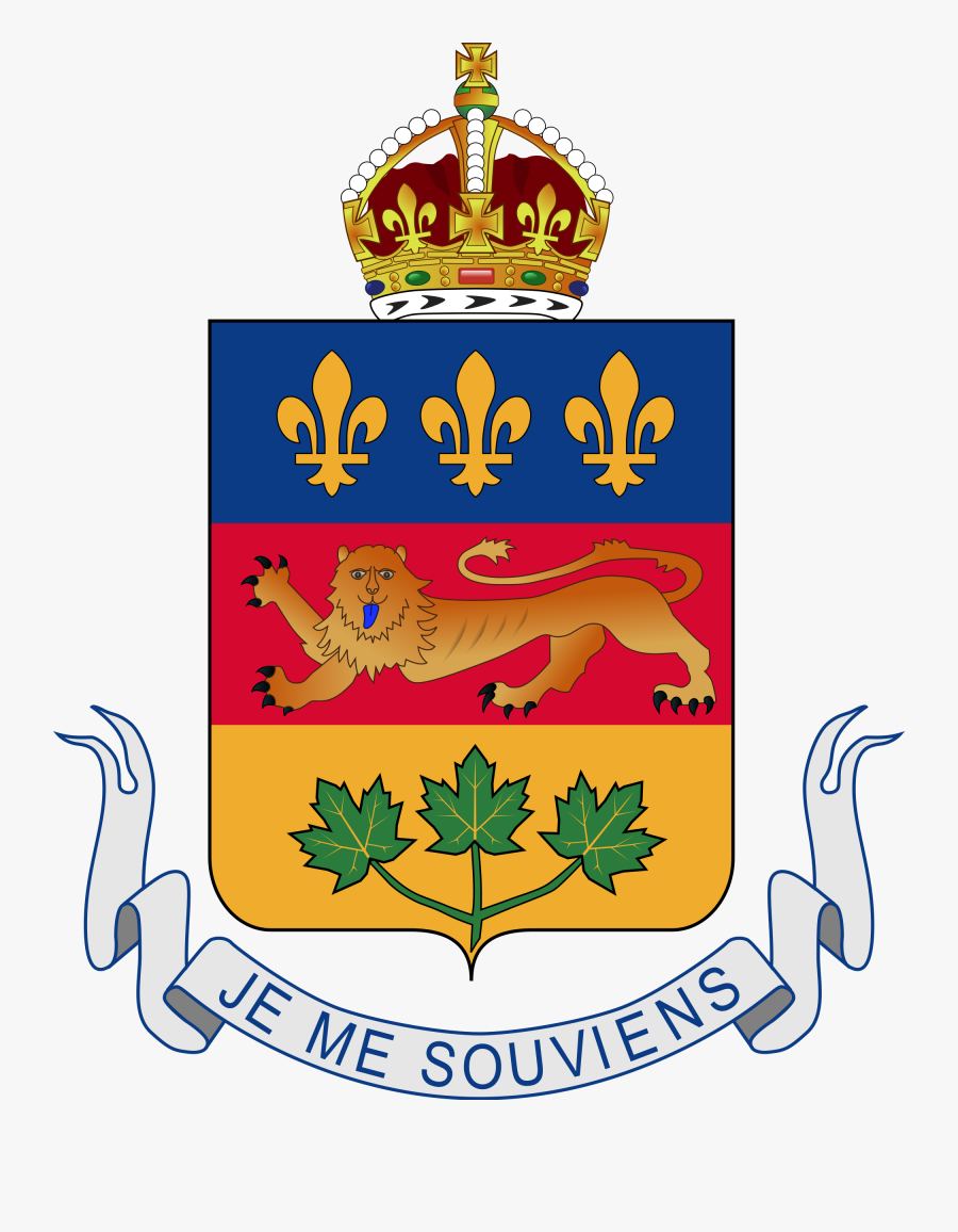 Quebec Coat Of Arms, Transparent Clipart