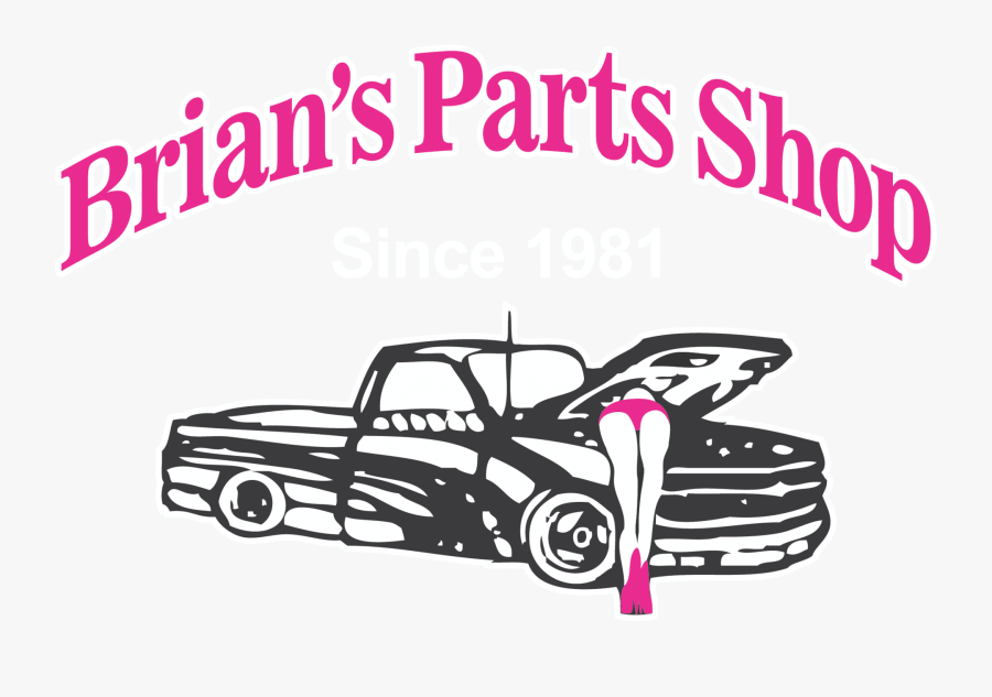 Brian"s Parts Shop - Car Repair Shop Logo, Transparent Clipart