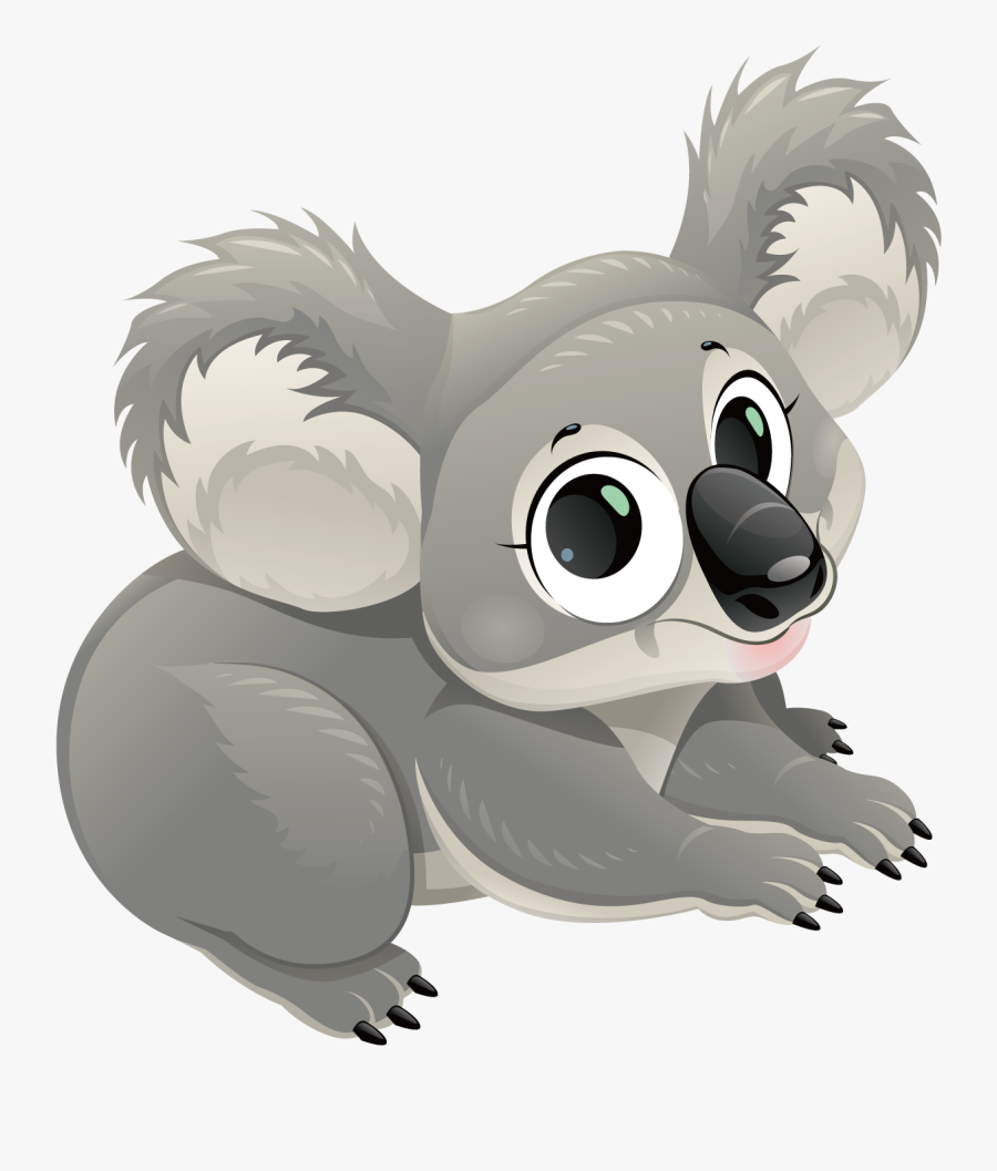 Koala Clipart Wombat - Kangaroo And Koala Cartoon, Transparent Clipart