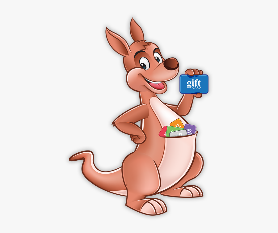 Card Kangaroo, Transparent Clipart