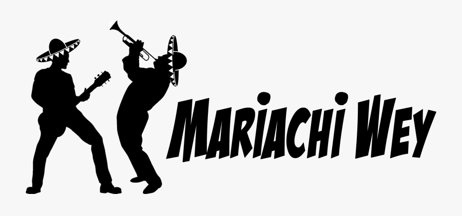 Hd The Premier Mariachi Band In Bristol And The South - Bass Guitar Player Silhouette, Transparent Clipart