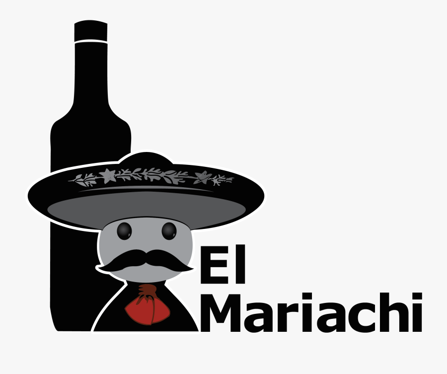 El Mariachi Logo, Transparent Clipart