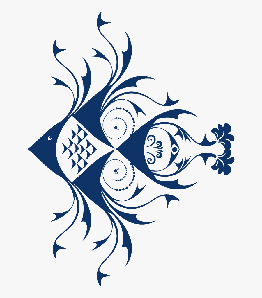 Dibujo Abstracto De Pez, Transparent Clipart