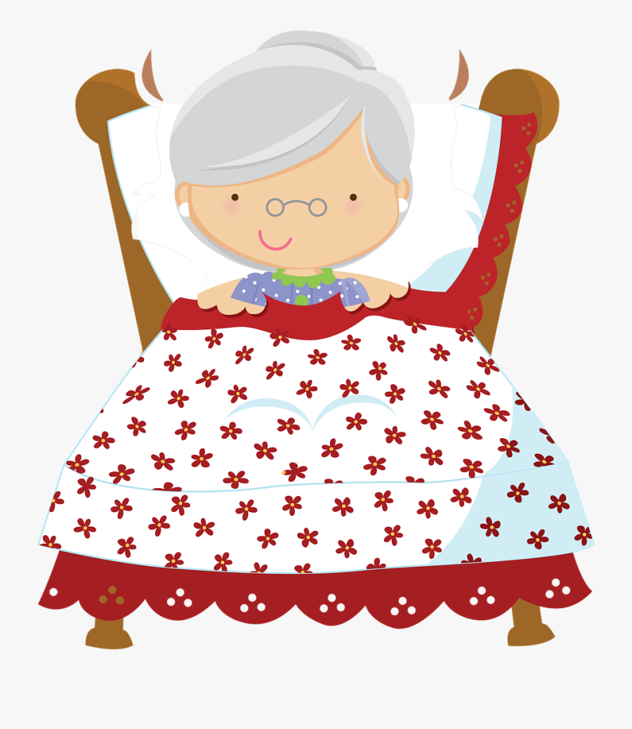 Brexit Granny - Granny Little Red Riding Hood, Transparent Clipart