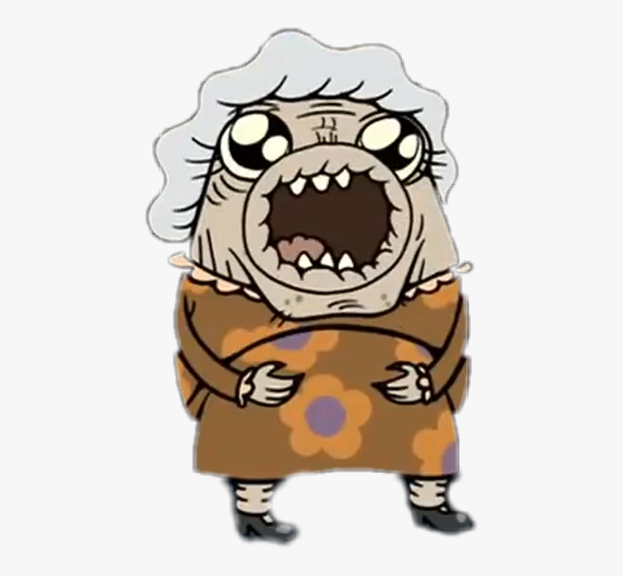 Grandma Abuelita Abuela Flapjack Grandmother Freetoedit - Cartoon, Transparent Clipart