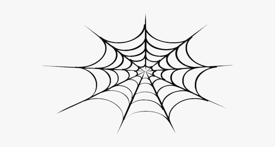 Halloween Spider Web Png Transparent Image - Black Widow Spider Web Vector, Transparent Clipart