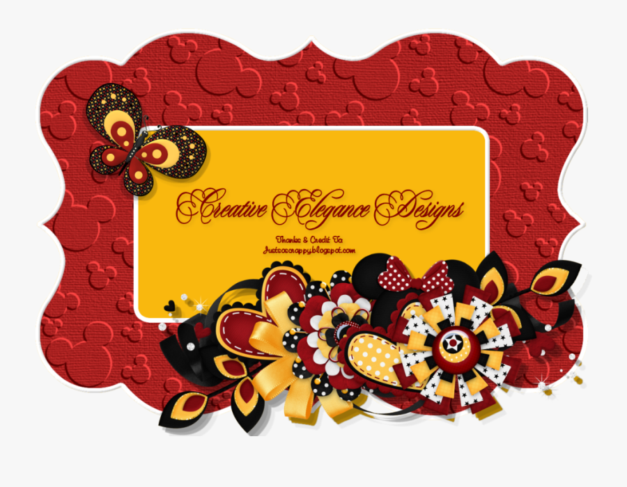 Creative Elegance Designs - Greeting Card, Transparent Clipart